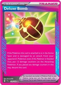 Carta Bomba Deluxe (134/142) — Escarlate e Violeta: Coroa Estelar