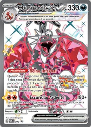Carta Charizard EX (074) — Escarlate e Violeta: Promo
