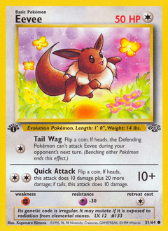Carta Eevee (051/64) — Selva