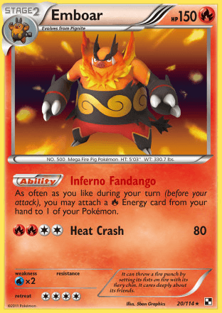 Carta Emboar (020/114) — Black & White