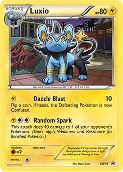 Carta Luxio (34/101) — Black & White Promos