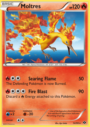 Carta Moltres (014/99) — Black & White  4: Próximos Destinos