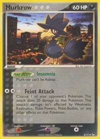 Carta Murkrow (008/017) — POP Series 1