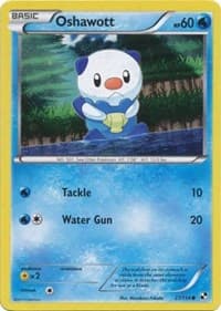 Carta Oshawott - 27/114 (Cosmos Holo) (027/114) — Wizards Black Star Promos