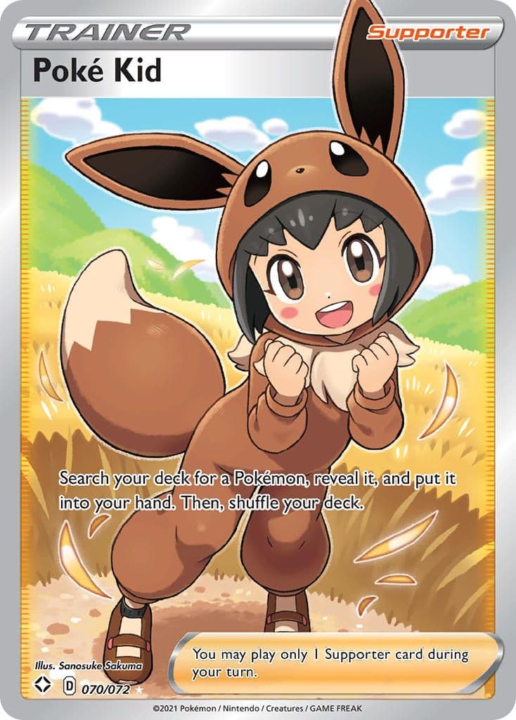Carta Poké Criança (070/72) — Destinos Brilhantes