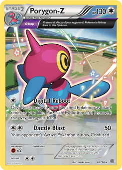 Carta Porygon-Z (067/98) — XY 7: Origens Ancestrais