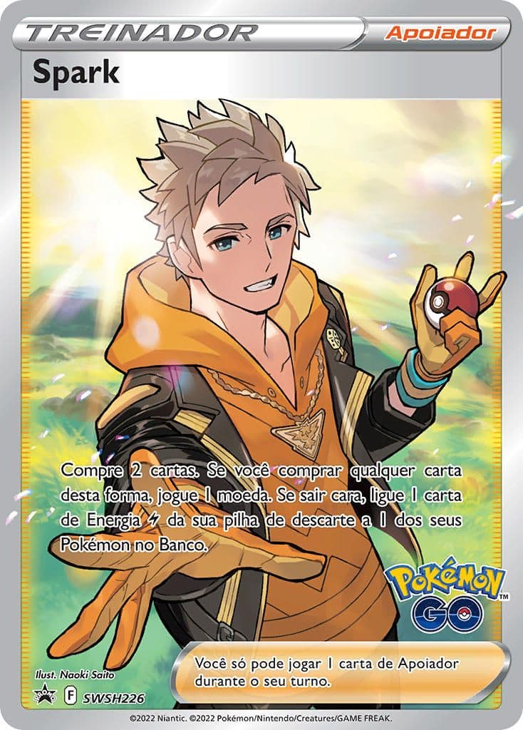 Carta Spark (SWSH226) — Espada e Escudo Promos