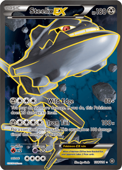 Carta Steelix-EX (108/114) — XY 11: Cerco de Vapor
