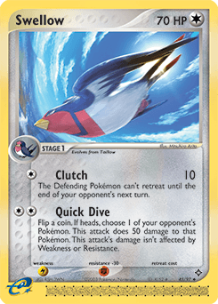 Carta Swellow (045/97) — EX 3: Dragon