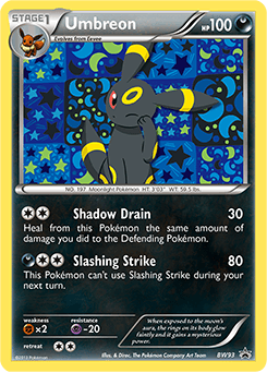 Carta Umbreon (93/101) — Black & White Promos