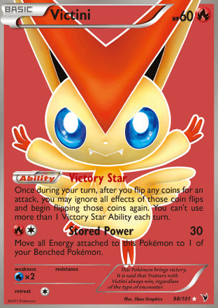 Carta Victini (098/101) — Black & White  3: Vitórias Nobres