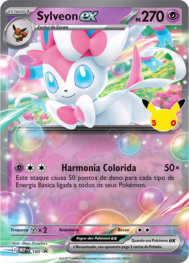 Carta promocional de Sylveon ex