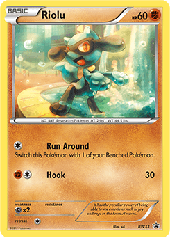 Carta Riolu (33/101) — Black & White Promos