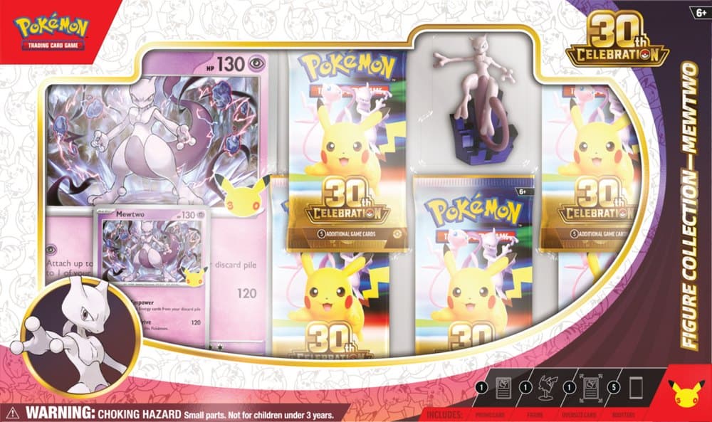 Caixa da Coleção com Miniatura Mewtwo